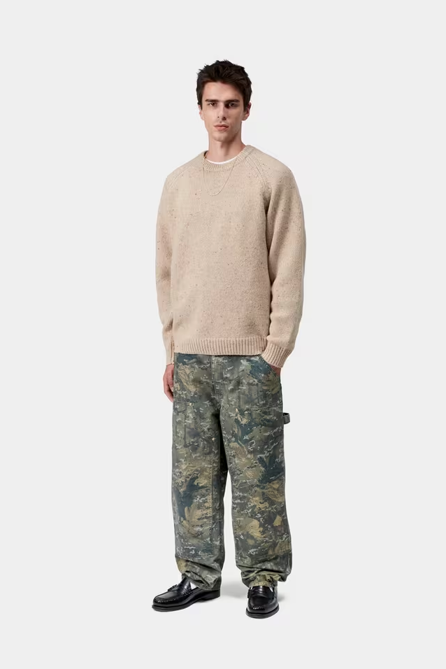 Carhartt WIP - Anglistic Sweater (Speckled Fleur De Sel)