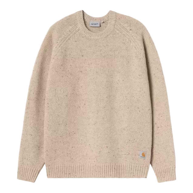 Carhartt WIP - Anglistic Sweater (Speckled Fleur De Sel)