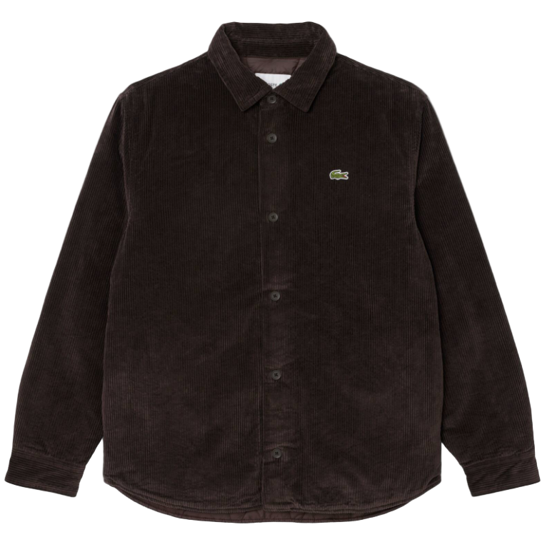 Lacoste - Oversized Corduroy Overshirt (Brown)