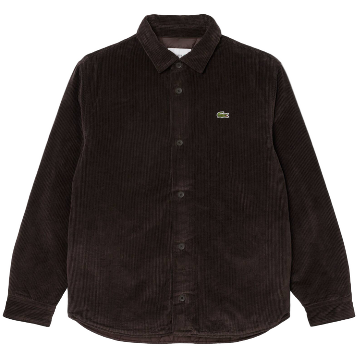 Lacoste - Oversized Corduroy Overshirt (Brown)