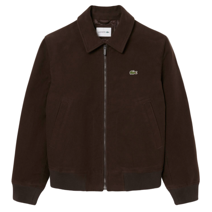 Lacoste - Padded Moleskin Jacket (Brown)