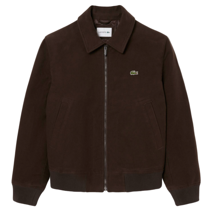 Lacoste - Padded Moleskin Jacket (Brown)