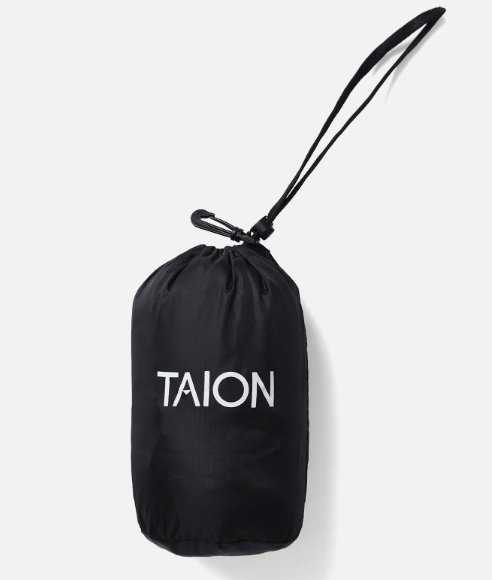 TAION - Unisex Mountain Packable Volume Down Hooded Jacket (D. Choco)