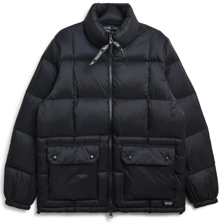 TAION - Unisex Mountain Packable Volume Down Jacket (Black)