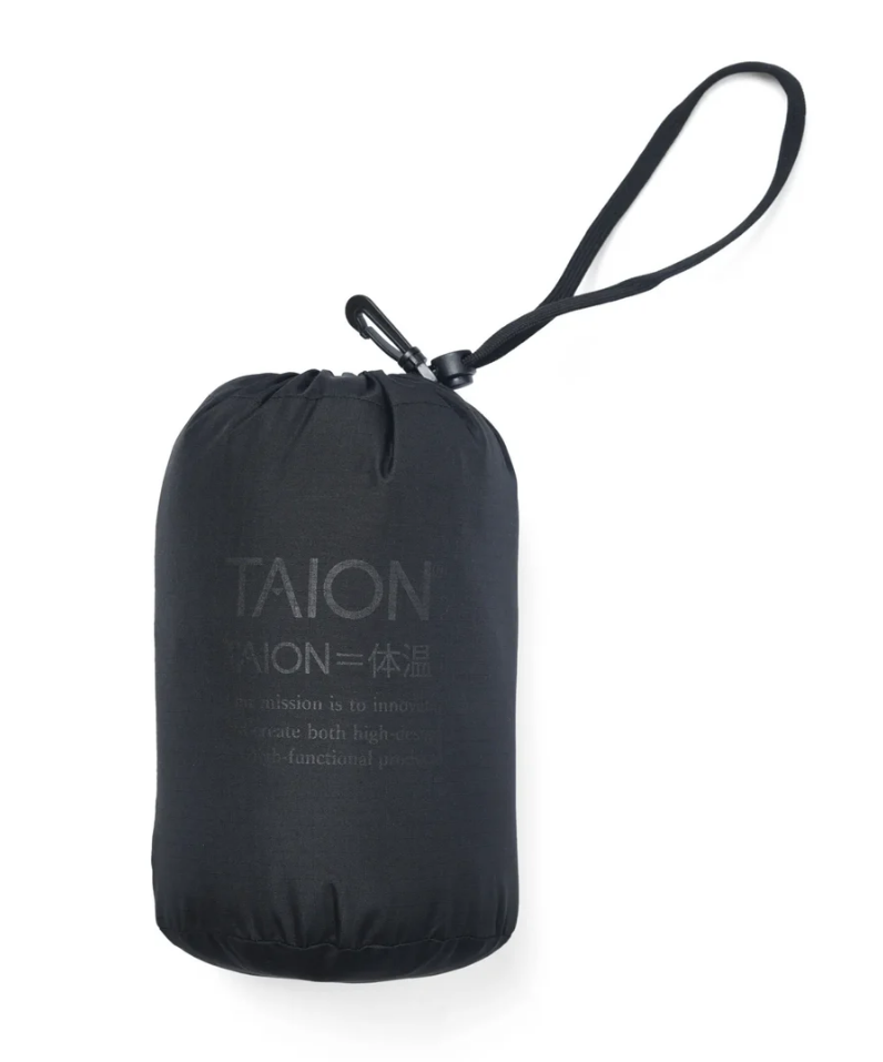 TAION - Unisex Military Down Pants (Soft Shell) (Black)