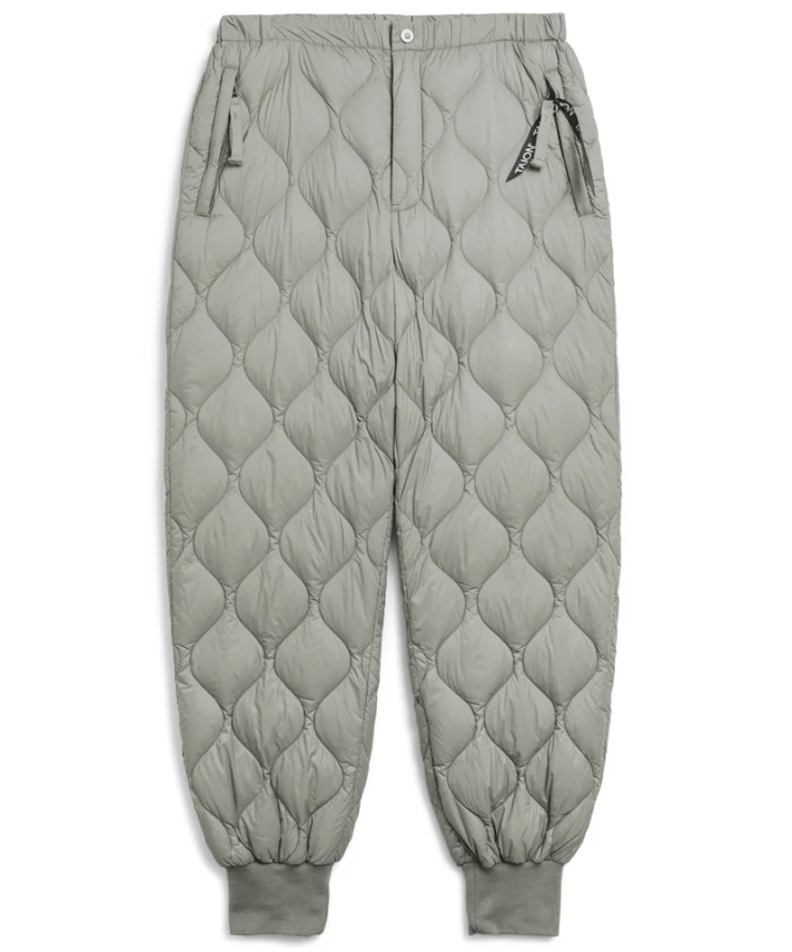 TAION - Unisex Military Down Pants (Soft Shell) (D. Sage Green)