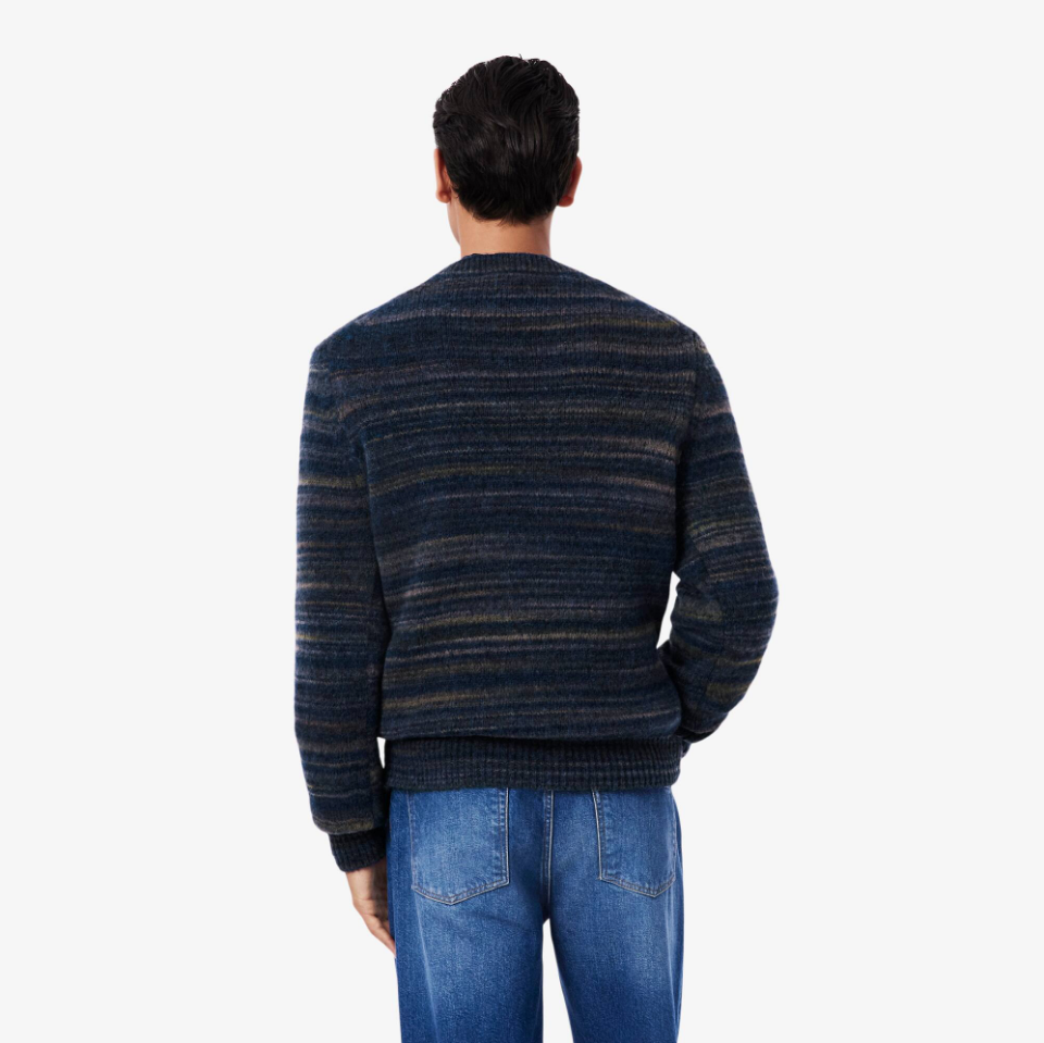 Lacoste - Alpaca Wool Ombré Sweater (Blue)