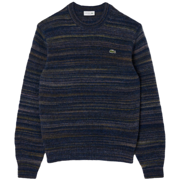 Lacoste - Alpaca Wool Ombré Sweater (Blue)