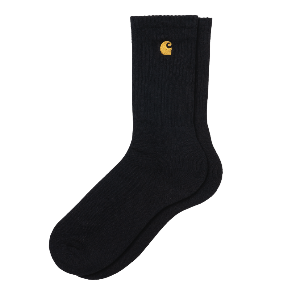Carhartt WIP - Chase Socks (Black & Gold)