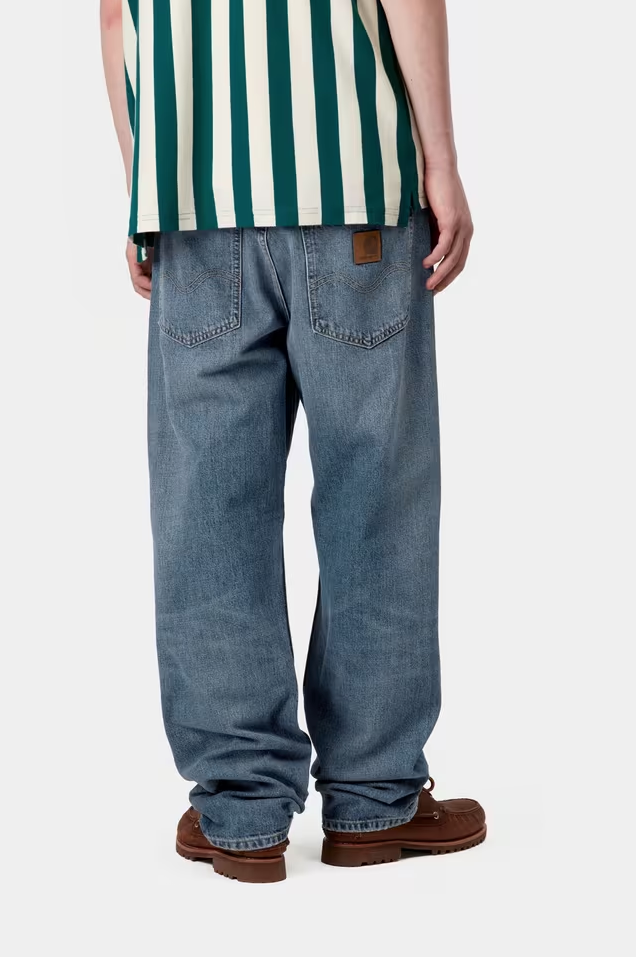 Carhartt WIP - Marlow Pant 'Edgewood' Denim (Blue, worn bleached)