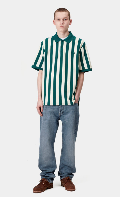 Carhartt WIP - Marlow Pant 'Edgewood' Denim (Blue, worn bleached)