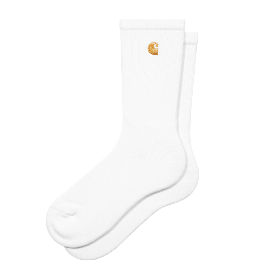 Carhartt WIP - Chase Socks (White & Gold)