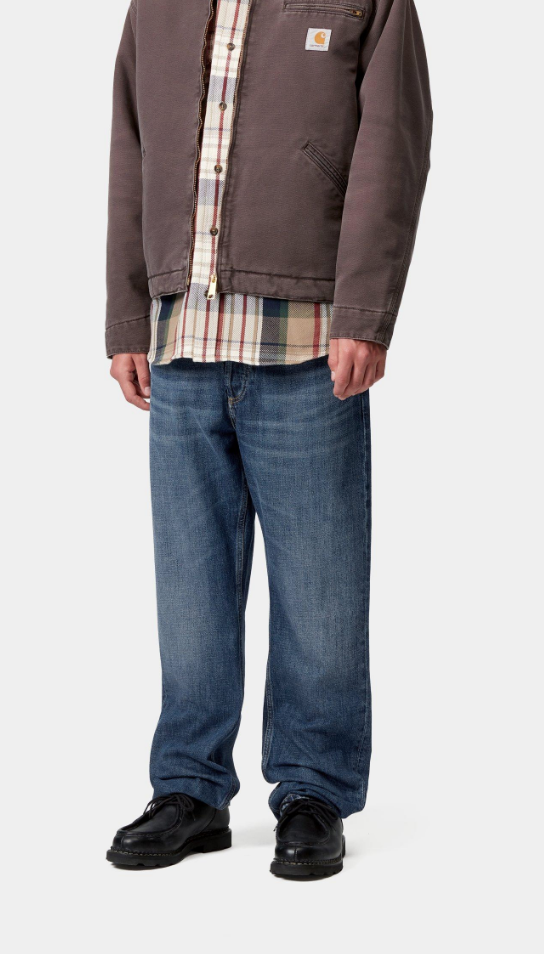 Carhartt WIP - Marlow Pant 'Edgewood' Denim (Blue, dark used wash)