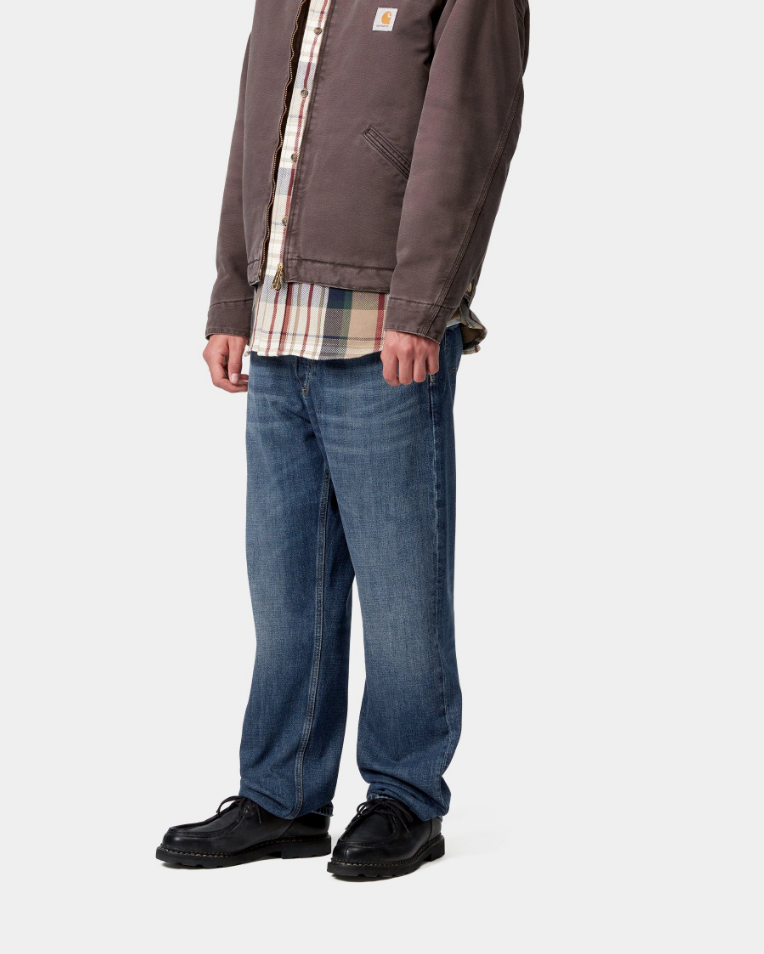 Carhartt WIP - Marlow Pant 'Edgewood' Denim (Blue, dark used wash)