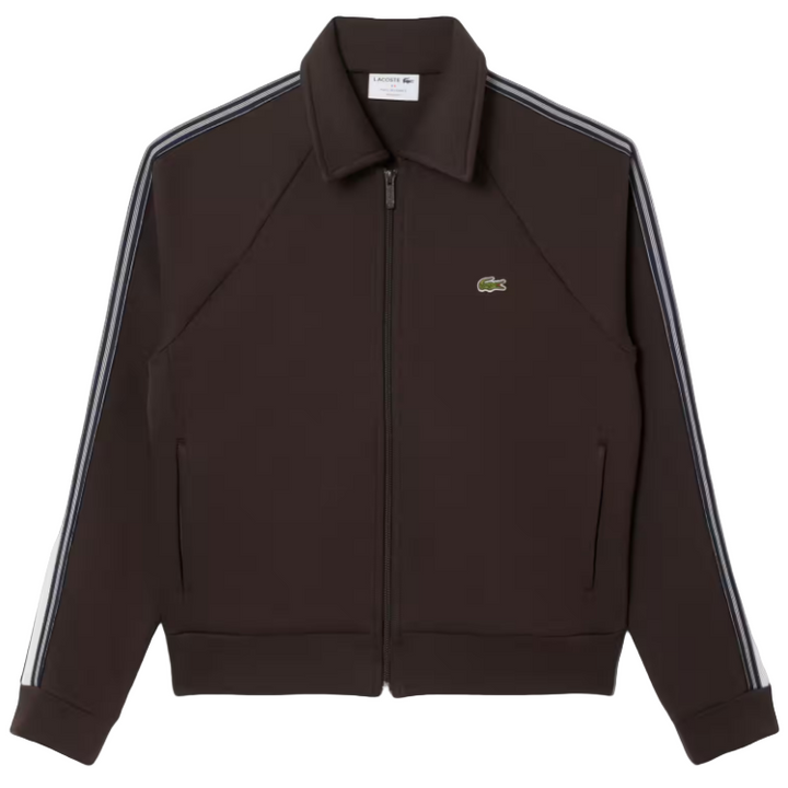 Lacoste - French Made Zipped Sweatshirt (Brown)