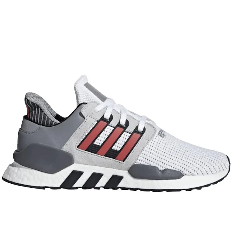 Adidas - EQT Support 91/18 (White, Grey & Red)