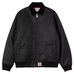 Carhartt WIP - Santa Fe Alumni Jacket (Black / Scarlet)