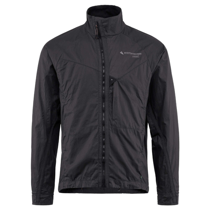 Klättermusen Ansur Windjacket (Raven Black) - Main Image