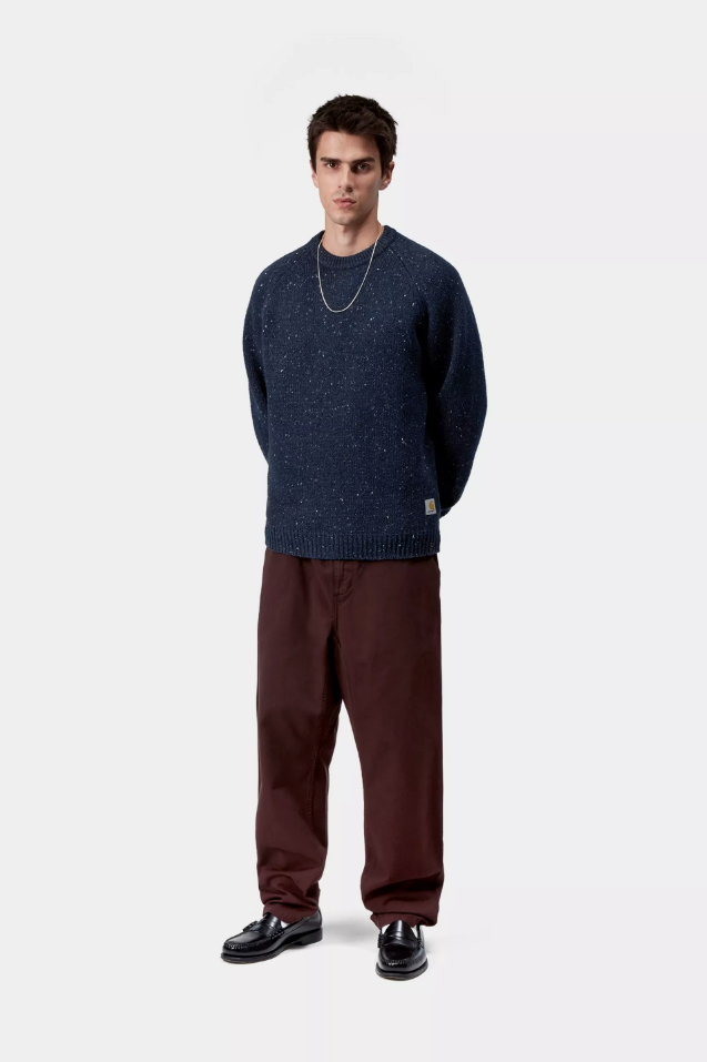 Carhartt WIP - Anglistic Sweater (Speckled Jupiter)