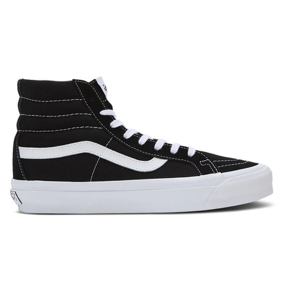 Vans - SK8-HI Reissue 38 LX (Black/White, Suede)