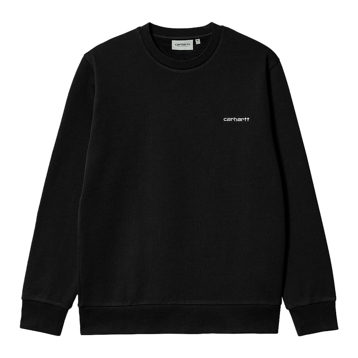 Carhartt WIP - Script Embroidery Sweat (Black/White)