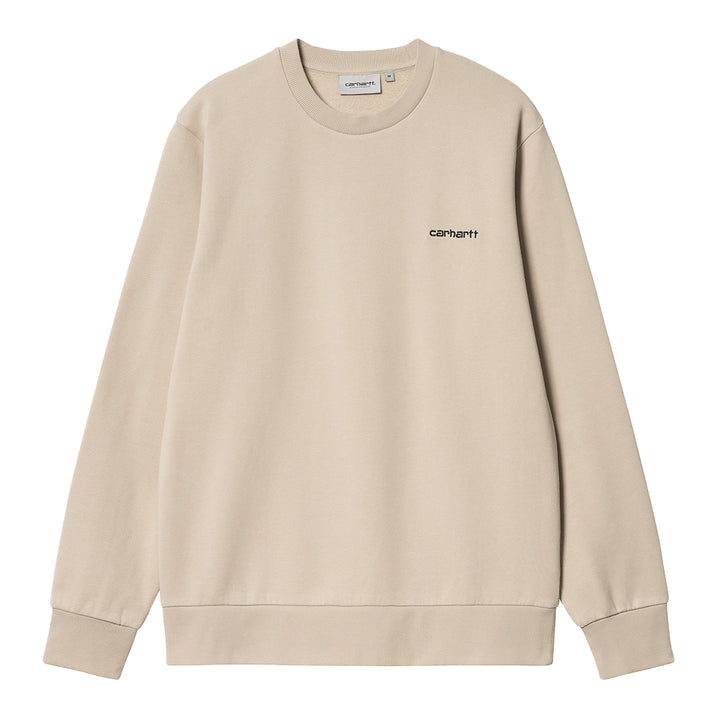 Carhartt WIP - Script Embroidery Sweat (Wall/Black)