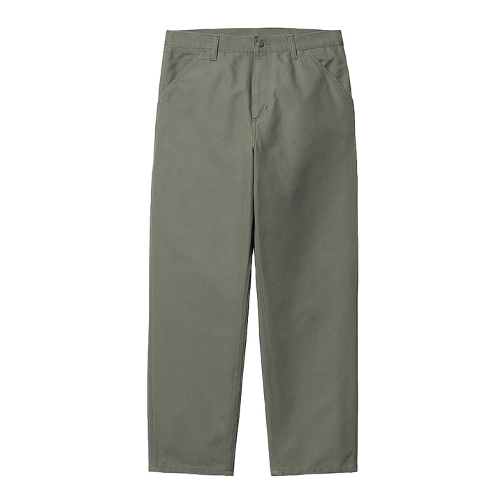 Carhartt WIP - Single Knee Pant (Smoke Green Rinsed)