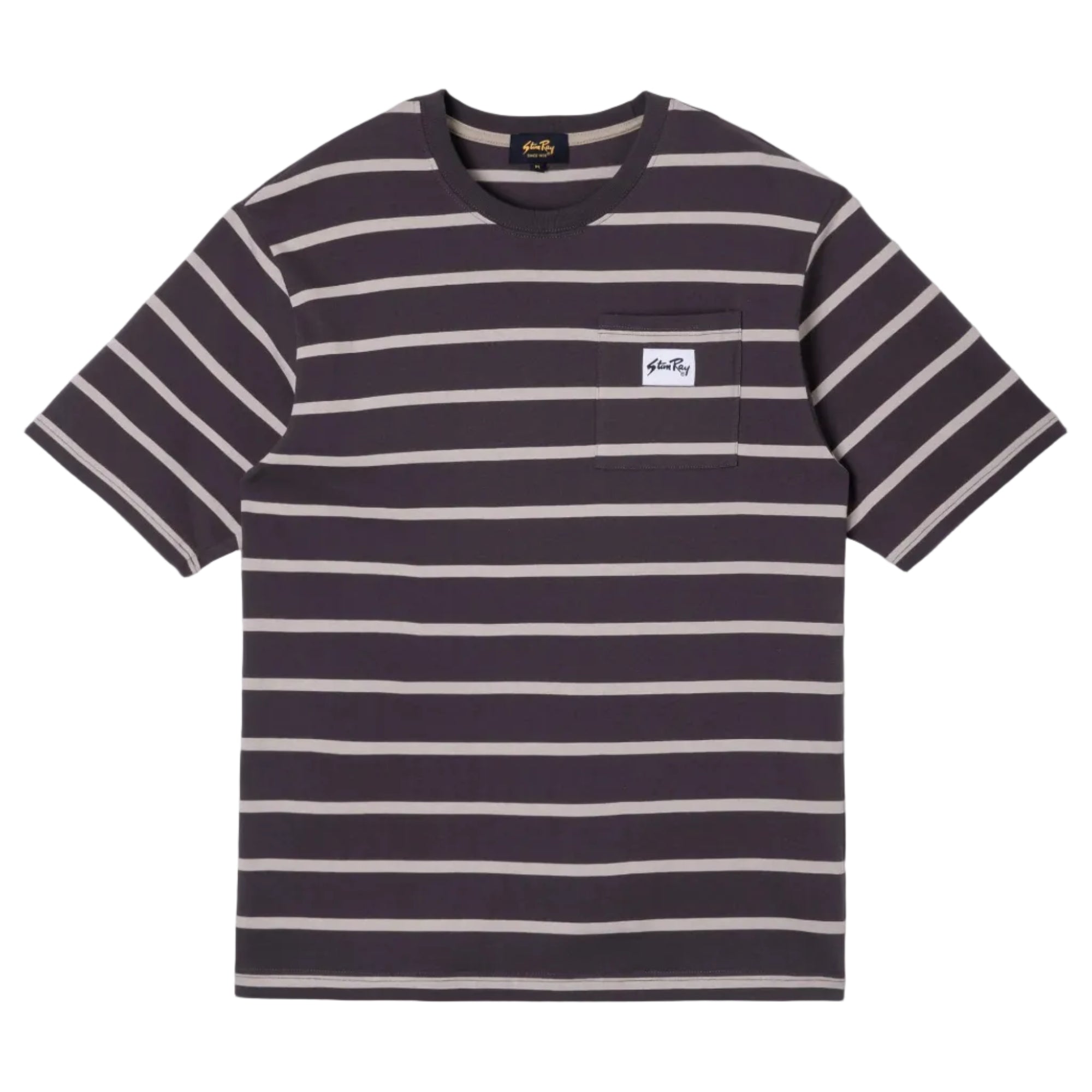 Stan Ray - Stripe Tee (Raven/Eucalyptus)