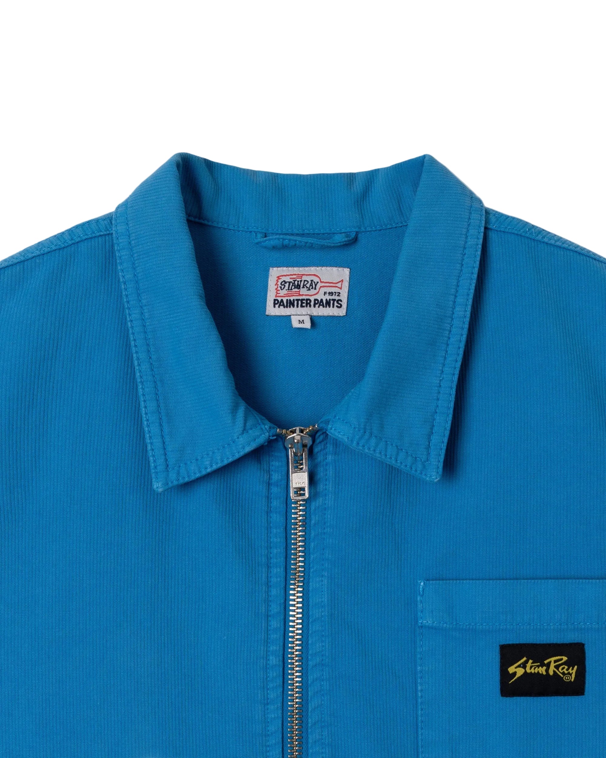 Stan Ray - Zip Shirt (Imperial Blue Bedford Cord)