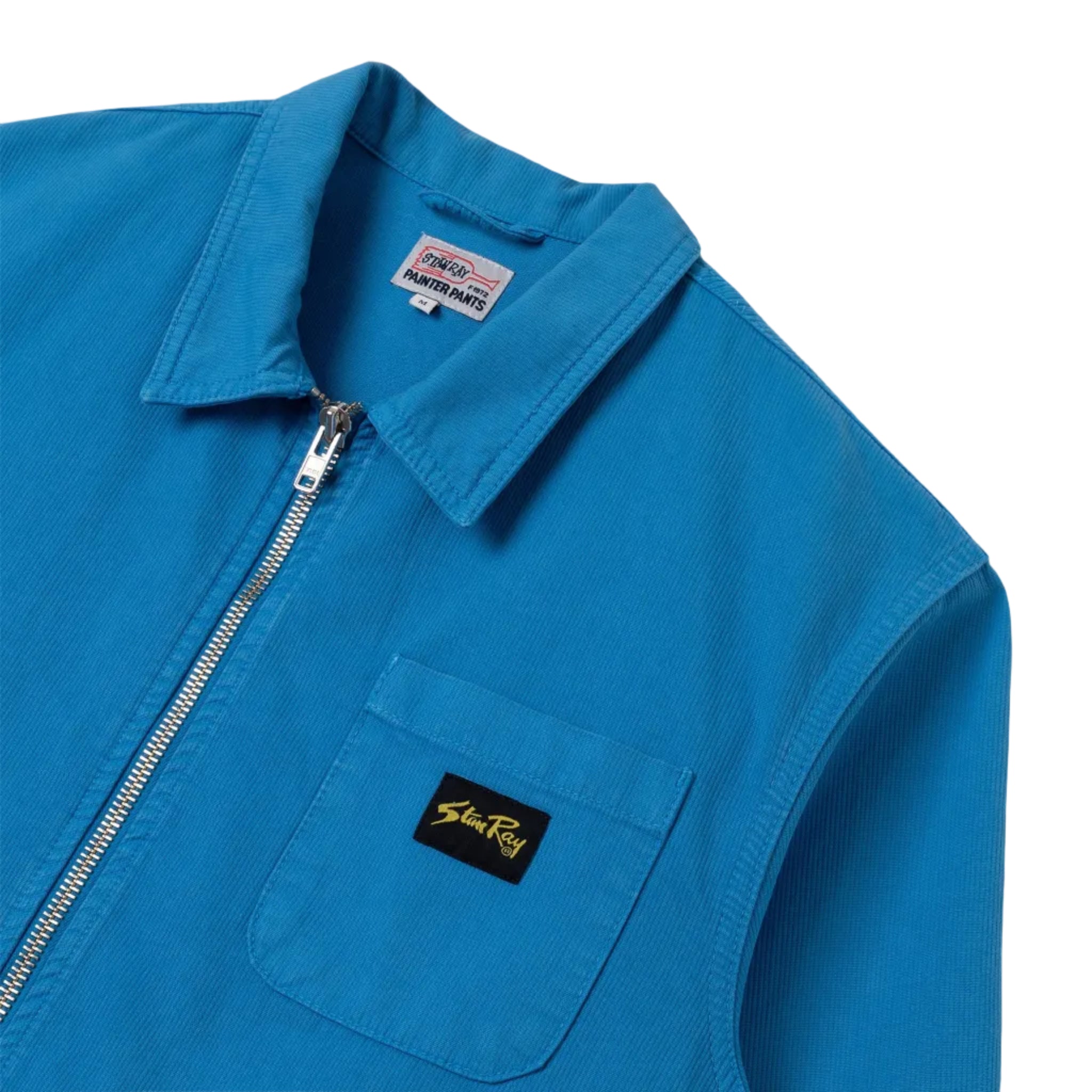 Stan Ray - Zip Shirt (Imperial Blue Bedford Cord)