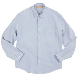 FrizmWORKS - OG Stripe Oversized Shirt (Blue)