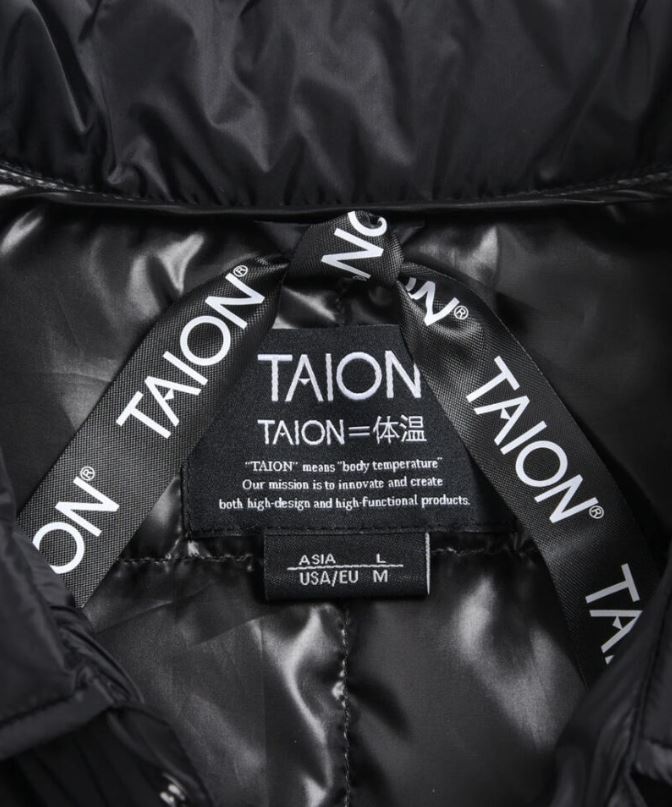 TAION - Basic Down Coach Jacket (Black)