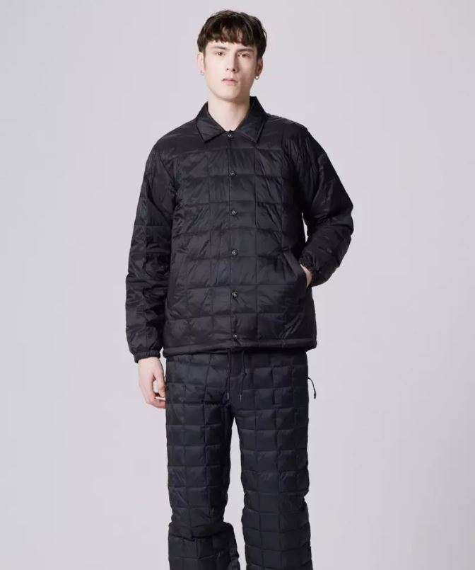 TAION - Basic Down Coach Jacket (Black)