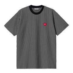 Carhartt WIP - S/S Terrell T-Shirt (Terrell Stripe/Dark Navy)