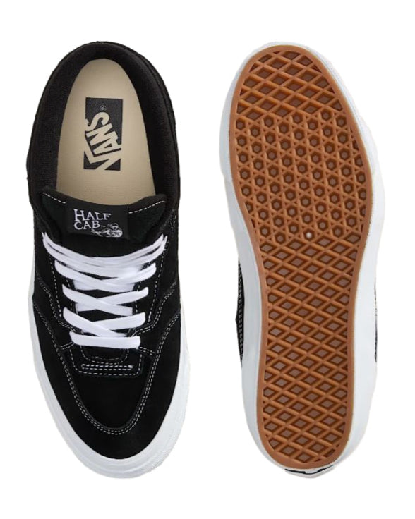 Vans - Premium LX Half Cab Reissue 33 (Black/White, Suede