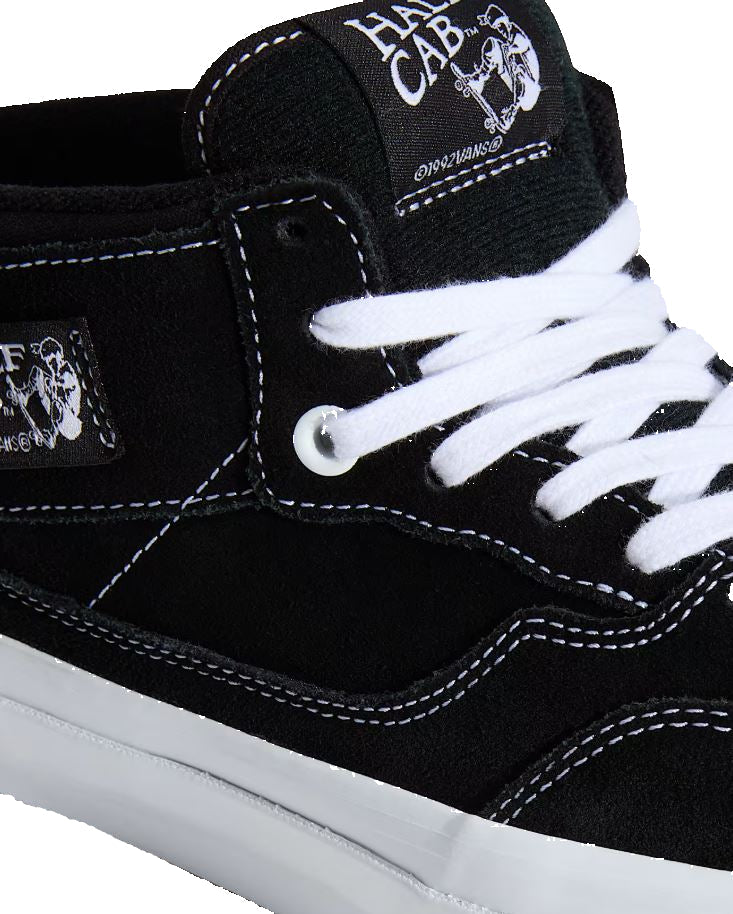 Vans - Premium LX Half Cab Reissue 33 (Black/White, Suede