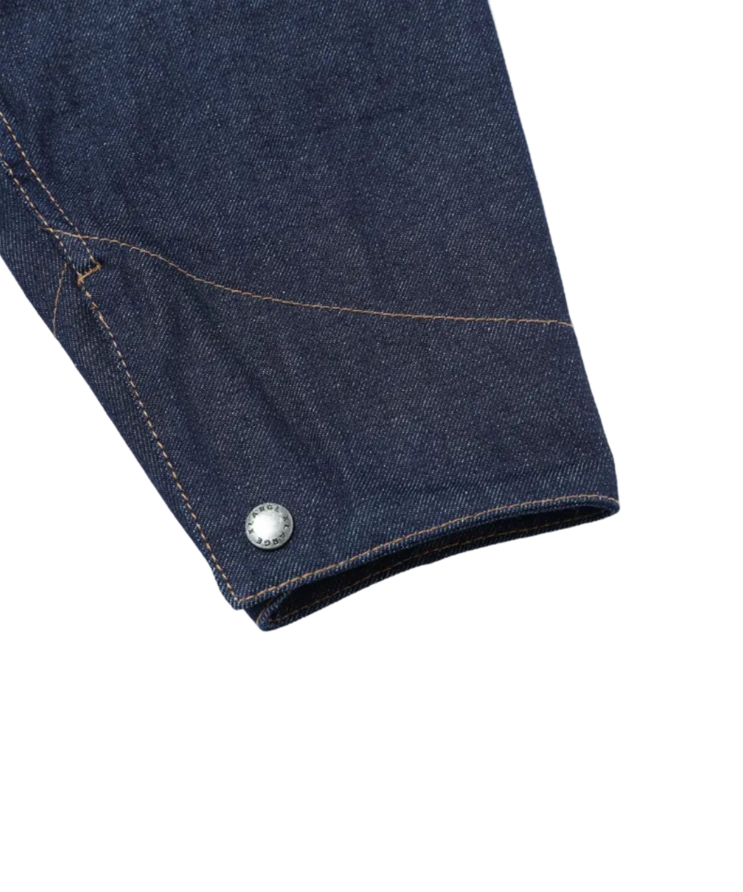 Xlarge - Label Denim Jacket (Indigo)