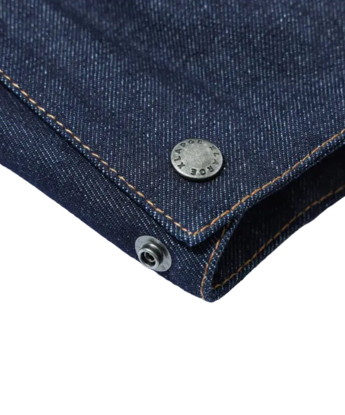 Xlarge - Label Denim Jacket (Indigo)