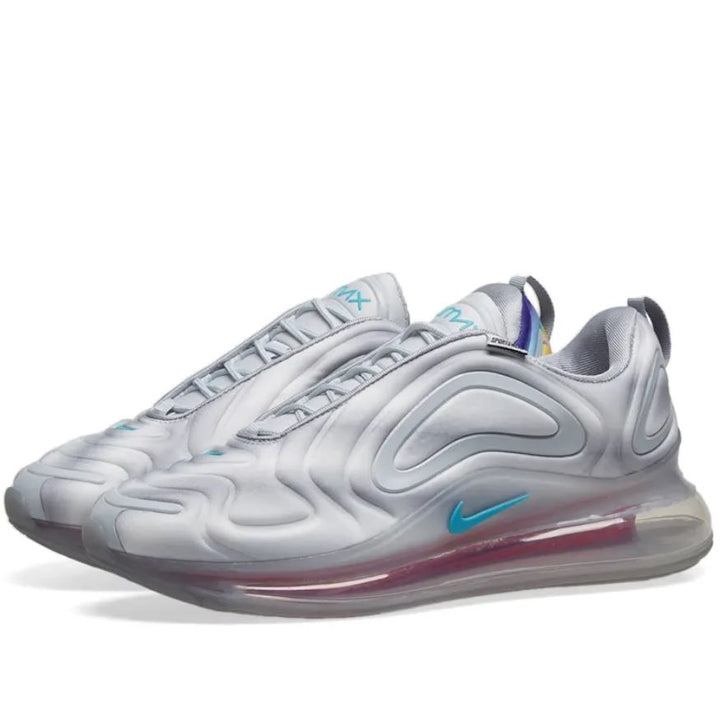 Nike - Air Max 720 (Wolf Grey/Teal & Nebula Red)