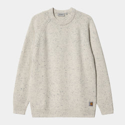 Carhartt WIP - Anglistic Sweater (Speckled Salt)