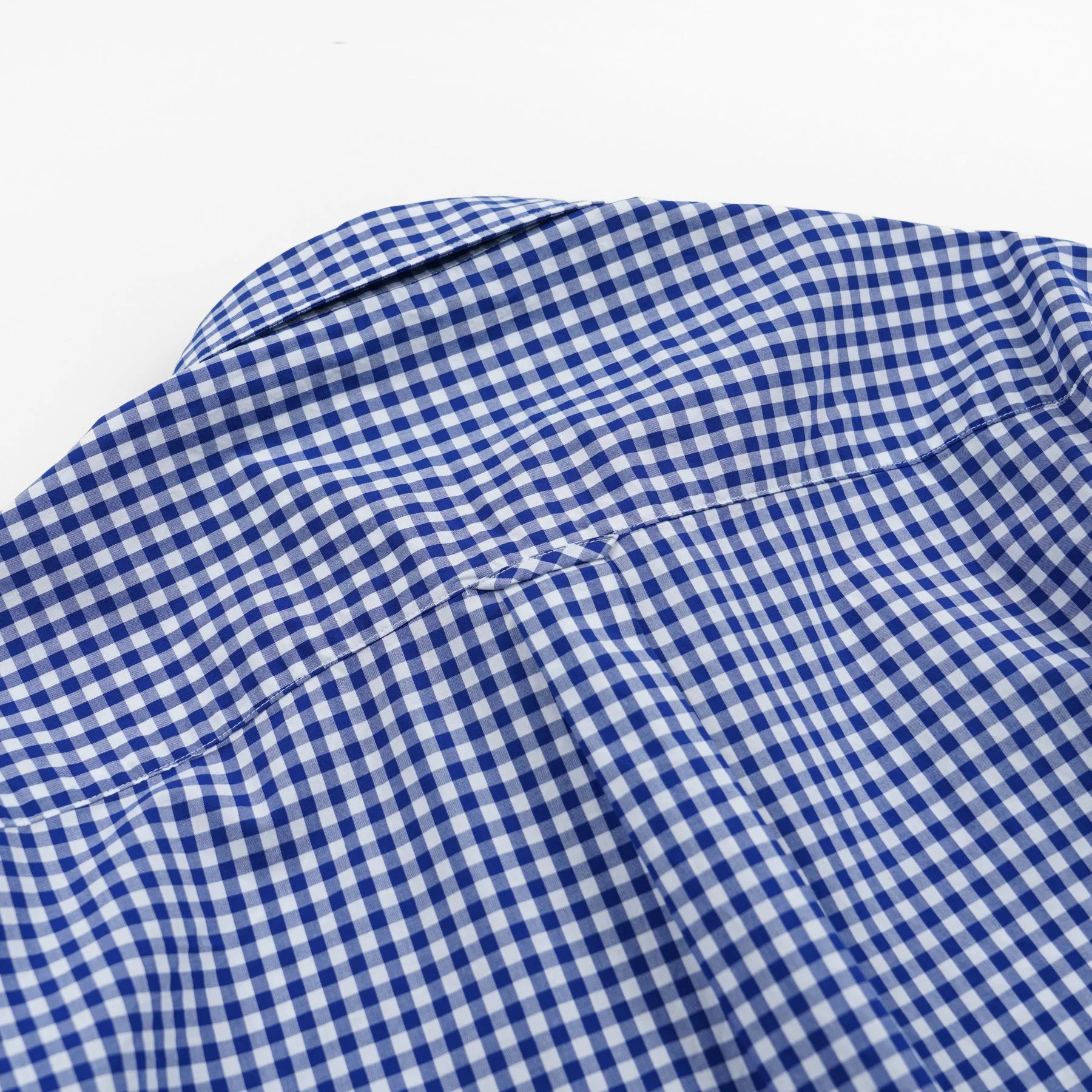 FrizmWORKS - Ease Gingham Check Shirt (Blue)