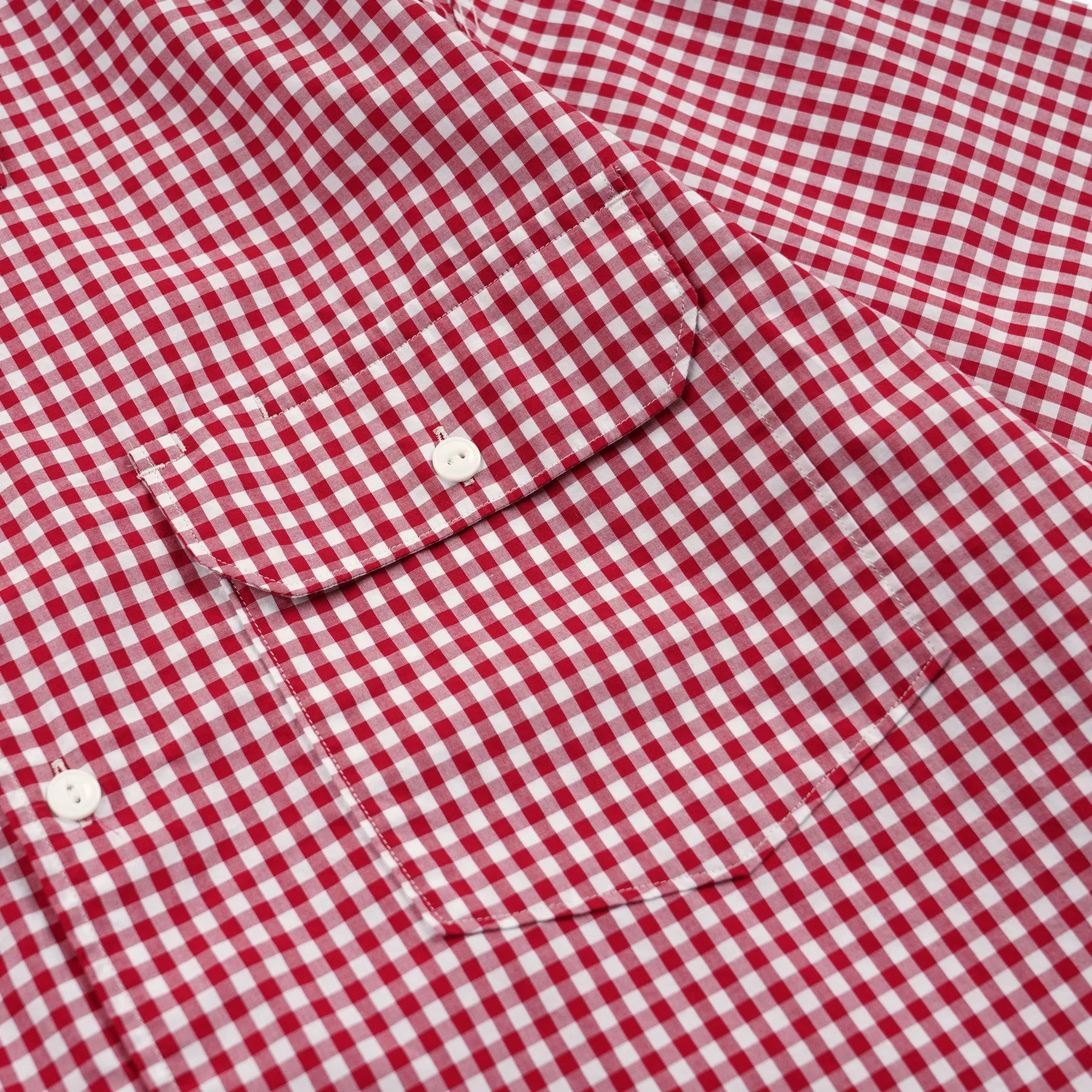 FrizmWORKS - Ease Gingham Check Shirt (Red)