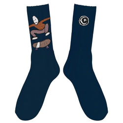 Foundation - Kickflip Youth Sock (Navy)