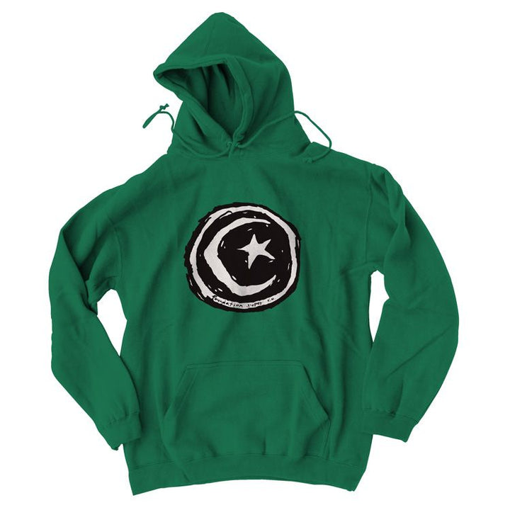 Foundation - Star & Moon Hoodie (Kelly Green)