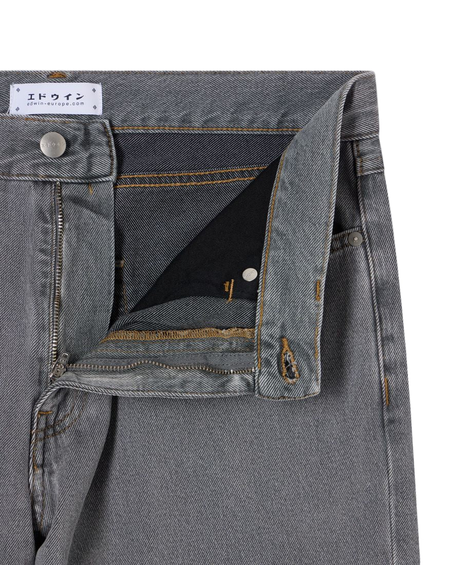 Edwin - Cosmos Pant (Black, Heavy Bleach Wash)