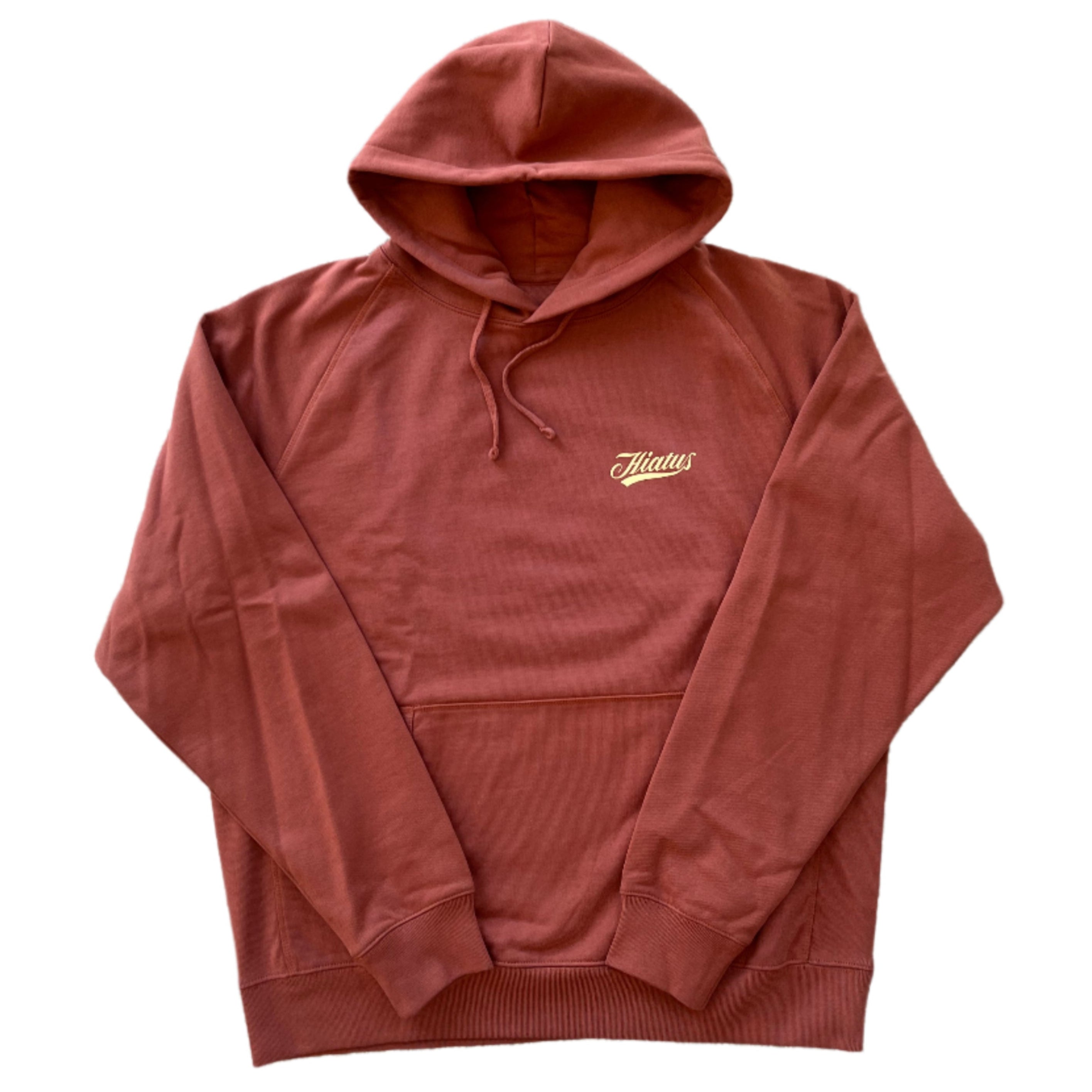 Hiatus - OG Script Hoodie (Blush Red)