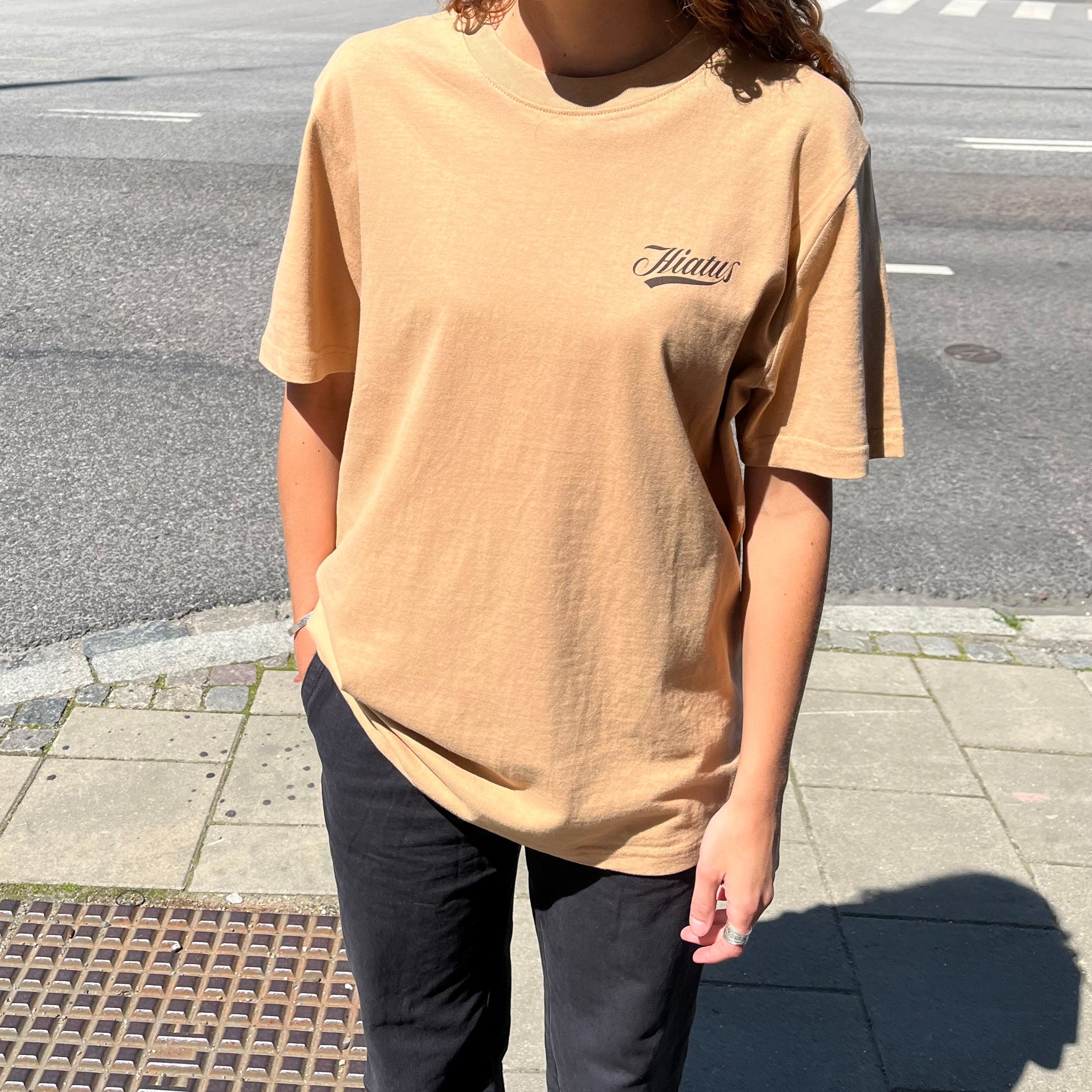 Hiatus - OG Script T-Shirt (Desert Brown)