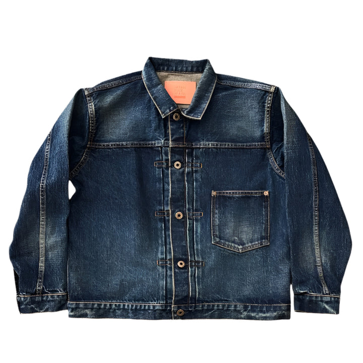 Japan Blue Jeans - 14.8oz Type 1 Denim Jacket (Dark Indigo)