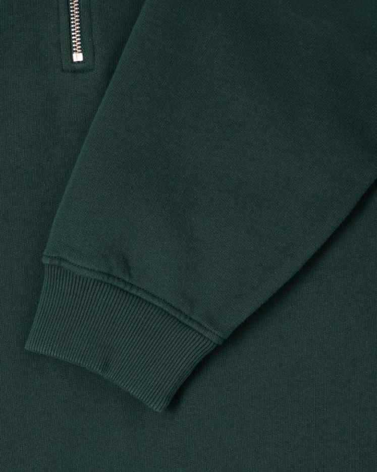 Edwin - Koji Half Zip Sweat (Green Gables)