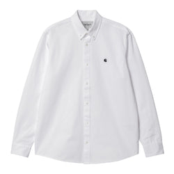 Carhartt WIP - L/S Madison Shirt (White/Black)